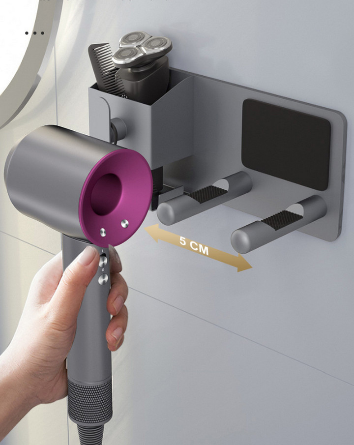 Giá Treo Máy Sấy Tóc Dán Tường Sanitary Ware - Home and Garden