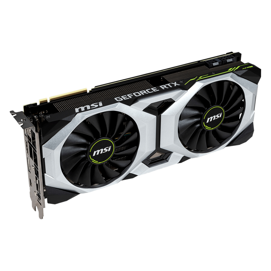 Card Màn Hình VGA MSI RTX 2080 VENTUS OC 8GB GDDR6 256 Bit 2 Fan DisplayPort HDMI USB Type-C - Hàng Chính Hãng