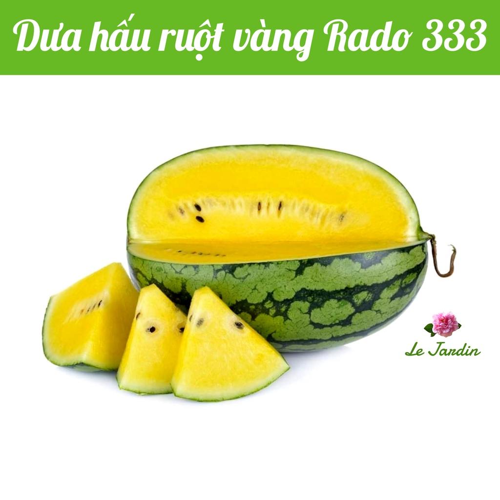 Hạt giống Dưa Hấu Ruột Vàng RD333 gói 5 hạt