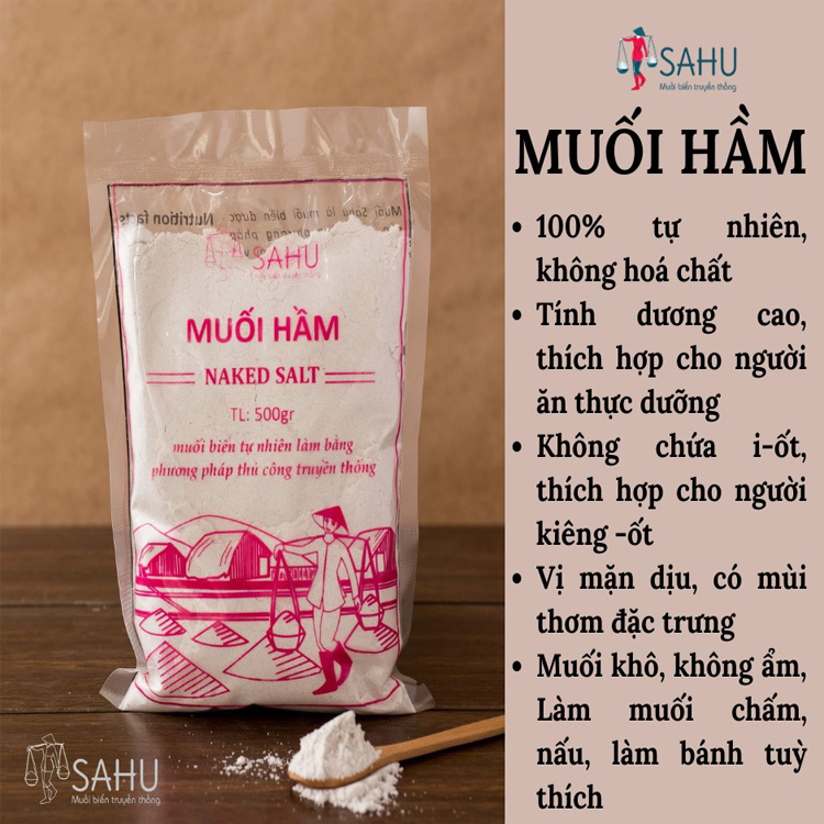 Muối Hầm SaHu 750Gr
