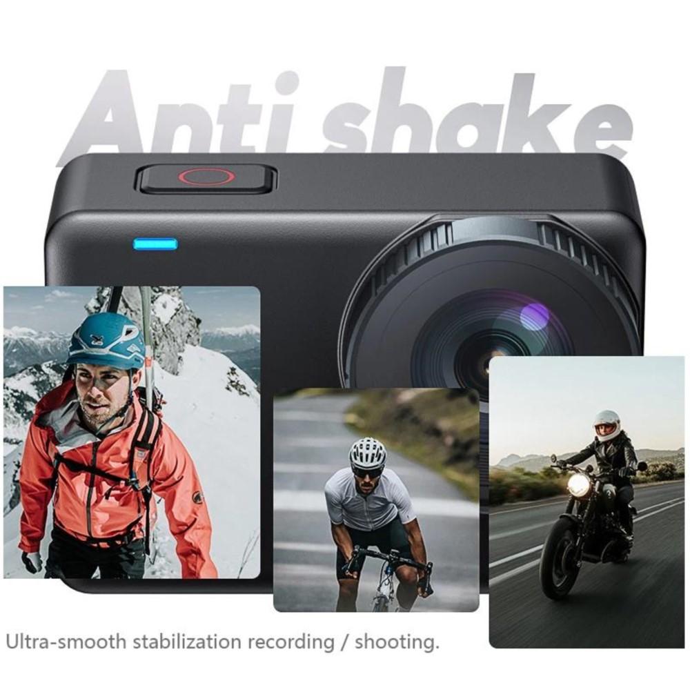 Máy ảnh hành động của SJCAM SJ10 Pro 4K 60fps WiFi WiFi Gyro Anti-Shake 8x Zoom Motorcycle Cam Sports Video Camrecorder Selfie DV