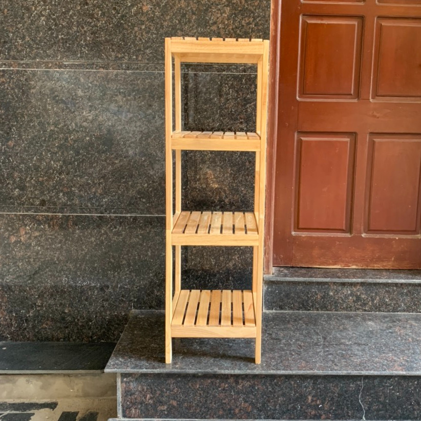 Giá gỗ vuông đa năng 4 tầng