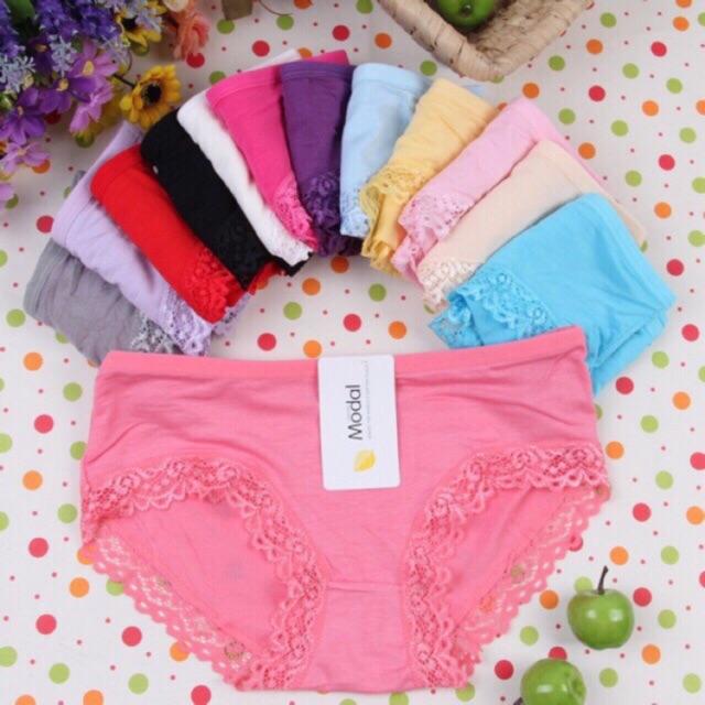 Quần Lót Ren Cotton Siêu Nhẹ