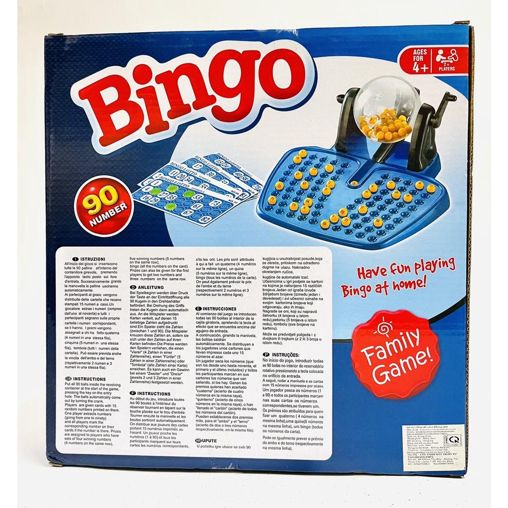 Bộ Đồ Chơi Lô Tô Bingo 90 số 48 tờ 007-79