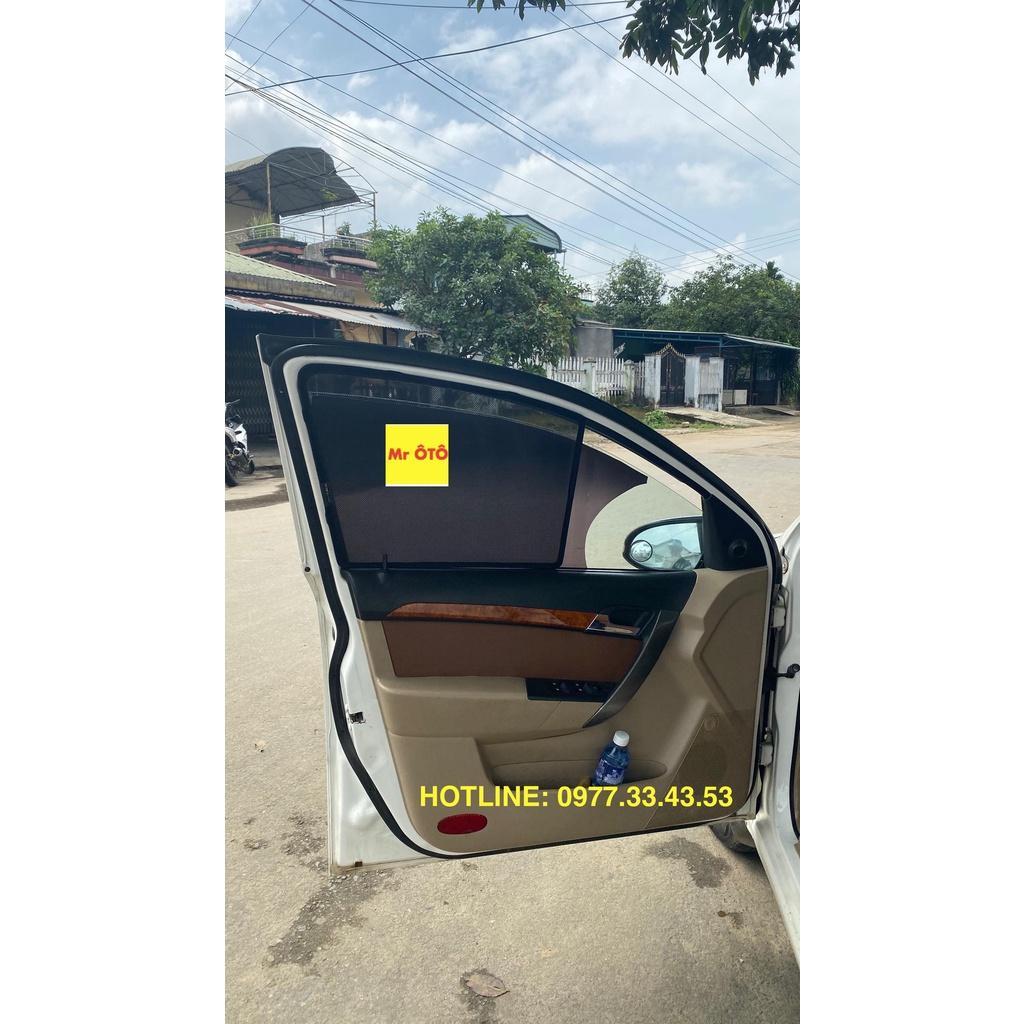 RÈM CHE NẮNG NAM CHÂM CHO XE CHEVELOT AVEO
