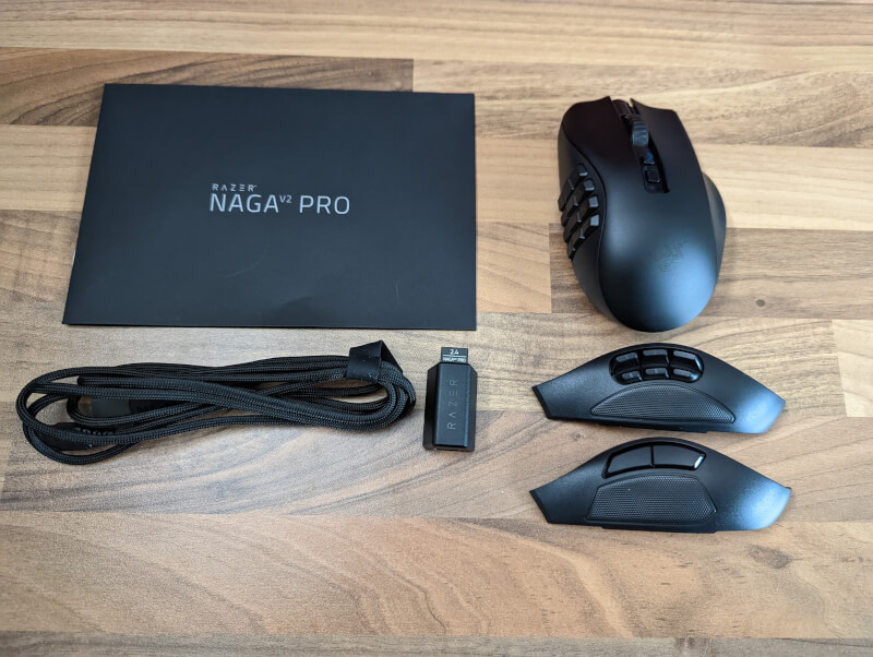 Chuột chơi Game không dây Razer Naga V2 Pro - Hàng chính hãng