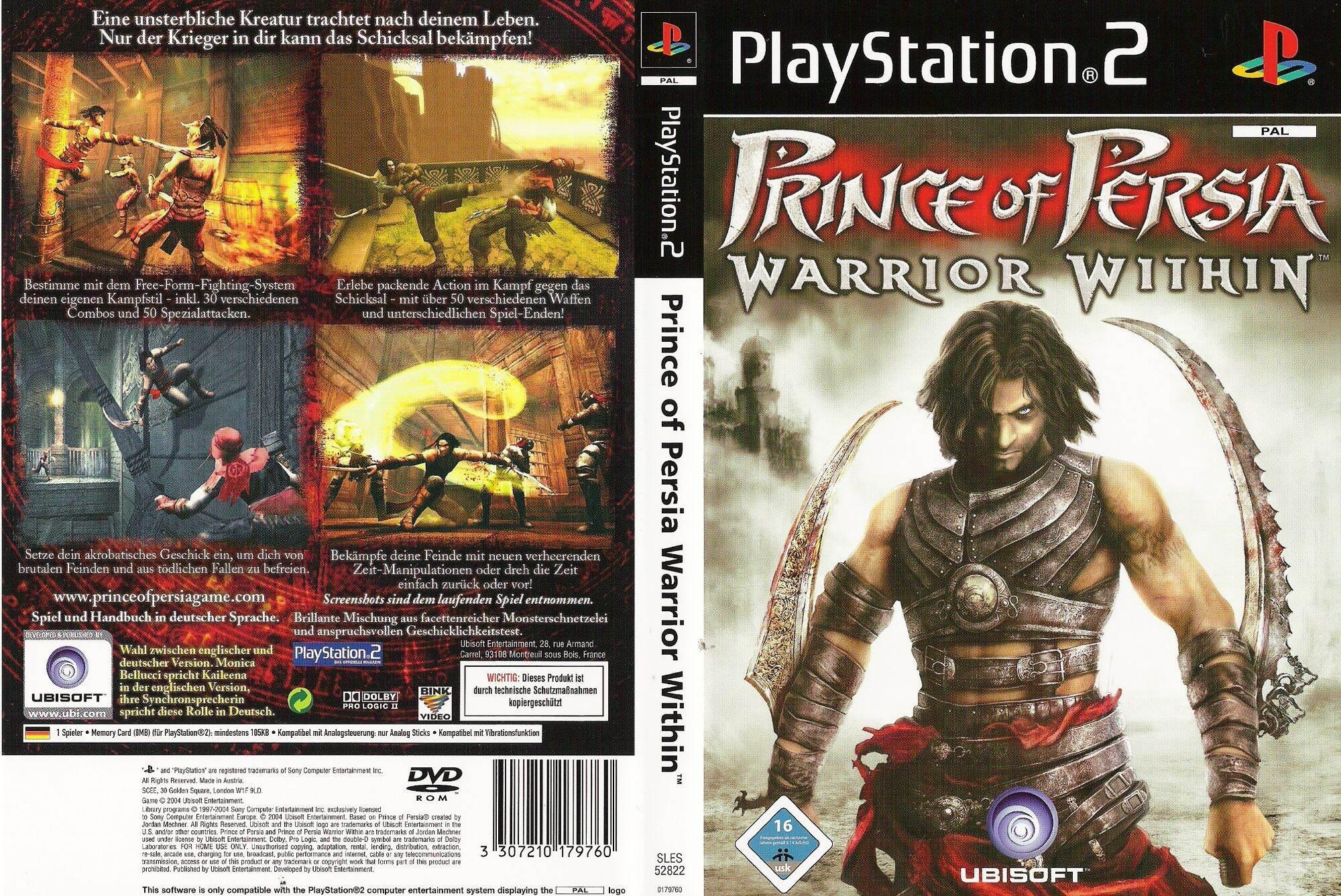 Game PS2 prince of persia warrior within