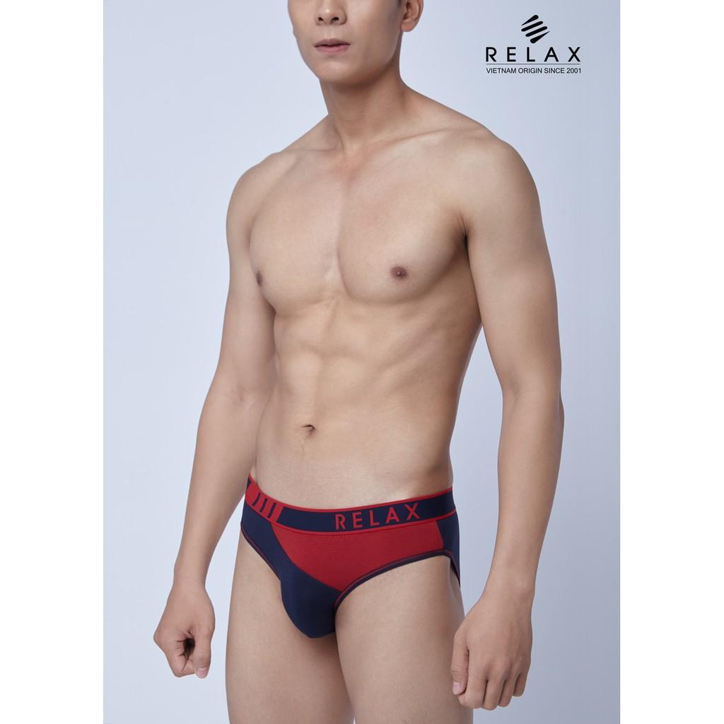 Quần lót nam brief RLTK017 quần sịp nam thoáng mát mềm mại cao cấp, co giãn tốt, ôm gọn - RELAX