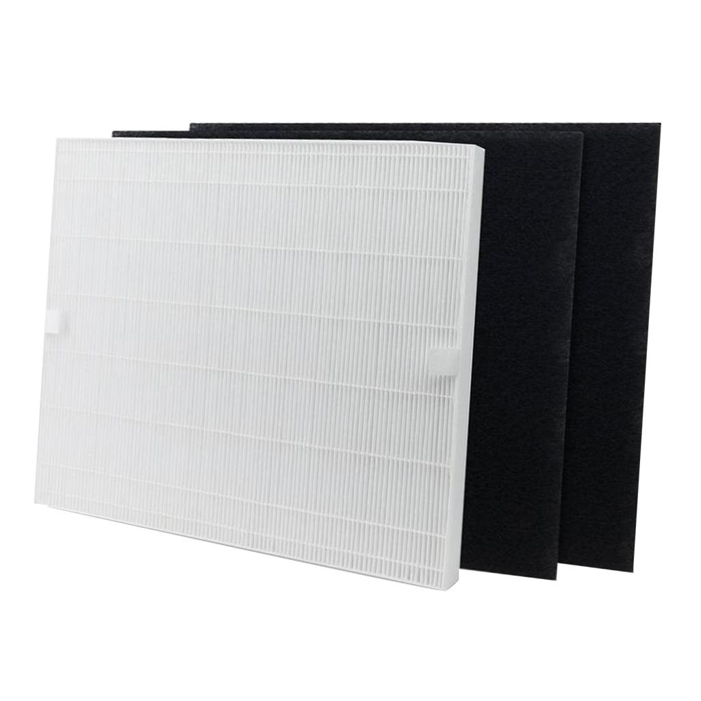 6 Pcs/2 Set Air Purifier HEPA & Carbon Filters Parts Set for AP-1512HH