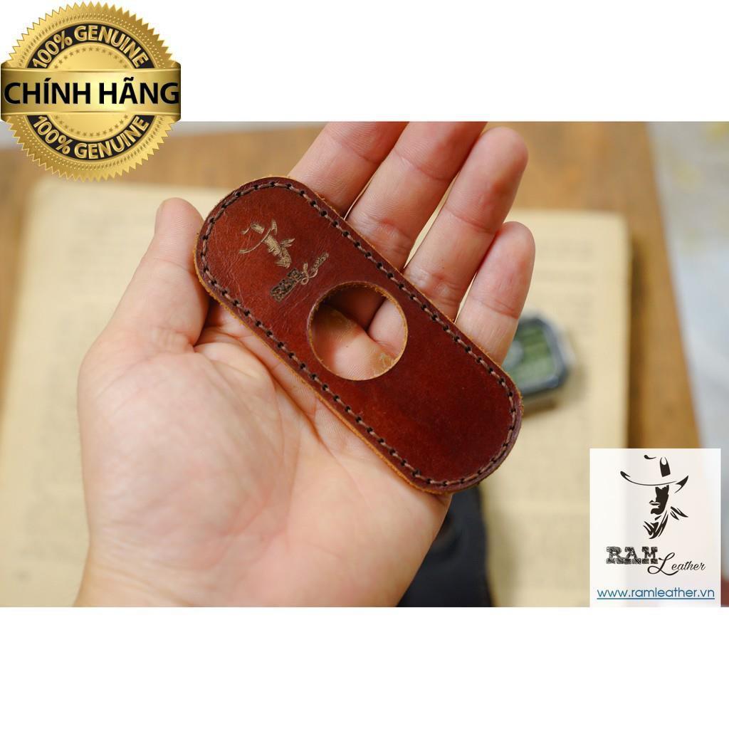 DÂY DÀNH CHO APPLE WATCH DA BÒ NÂU ĐỎ KIỂU ĐỨC - RAM BUNDSTRAP B1 NÂU ĐỎ .