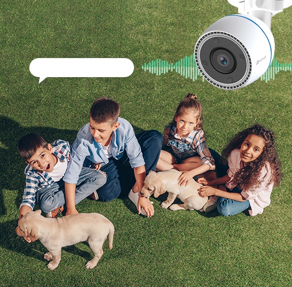 Camera WiFi Ngoài Trời EZVIZ C3TN Color 2MP 1080P Hình Ảnh Sống Động Cả Ngày Và Đêm - Bảo Hành 24 tháng