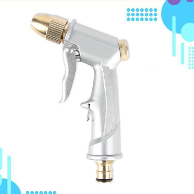 Bộ dây vòi xịt nước rửa xe, tưới cây . tăng áp 3 lần, loại 7m, 10m 206701 đầu đồng,cút đồng, + tặng đai