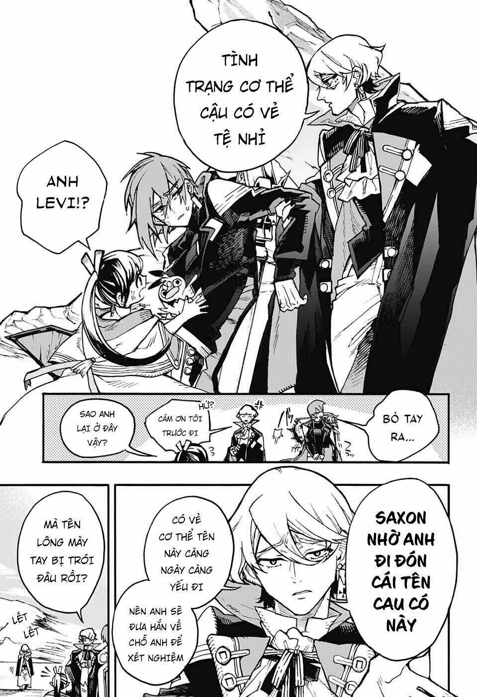 những bức họa quái dị của phù thủy chapter 15 9