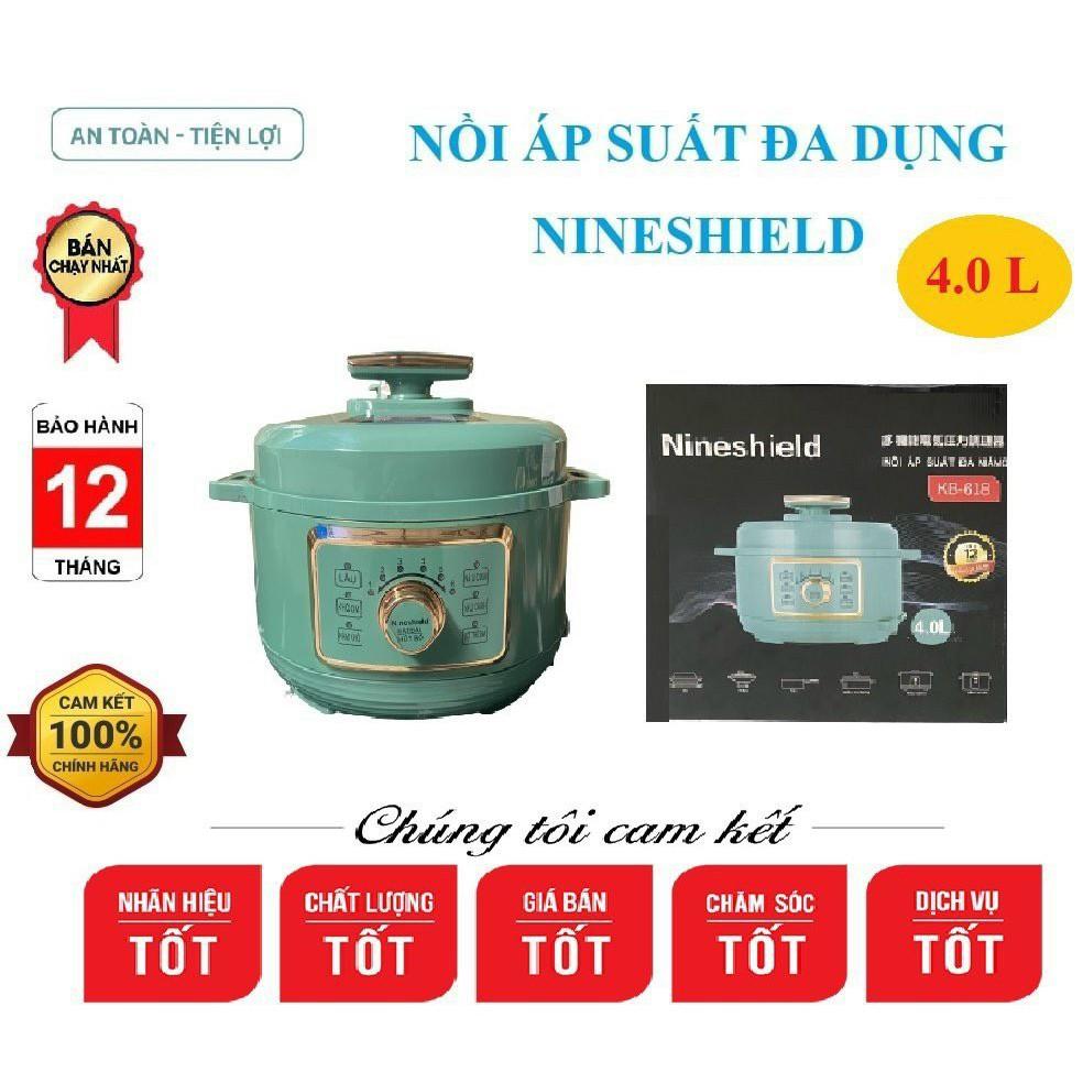 Nồi áp suất Nineshield 4L. Nồi đa năng 6 chức năng