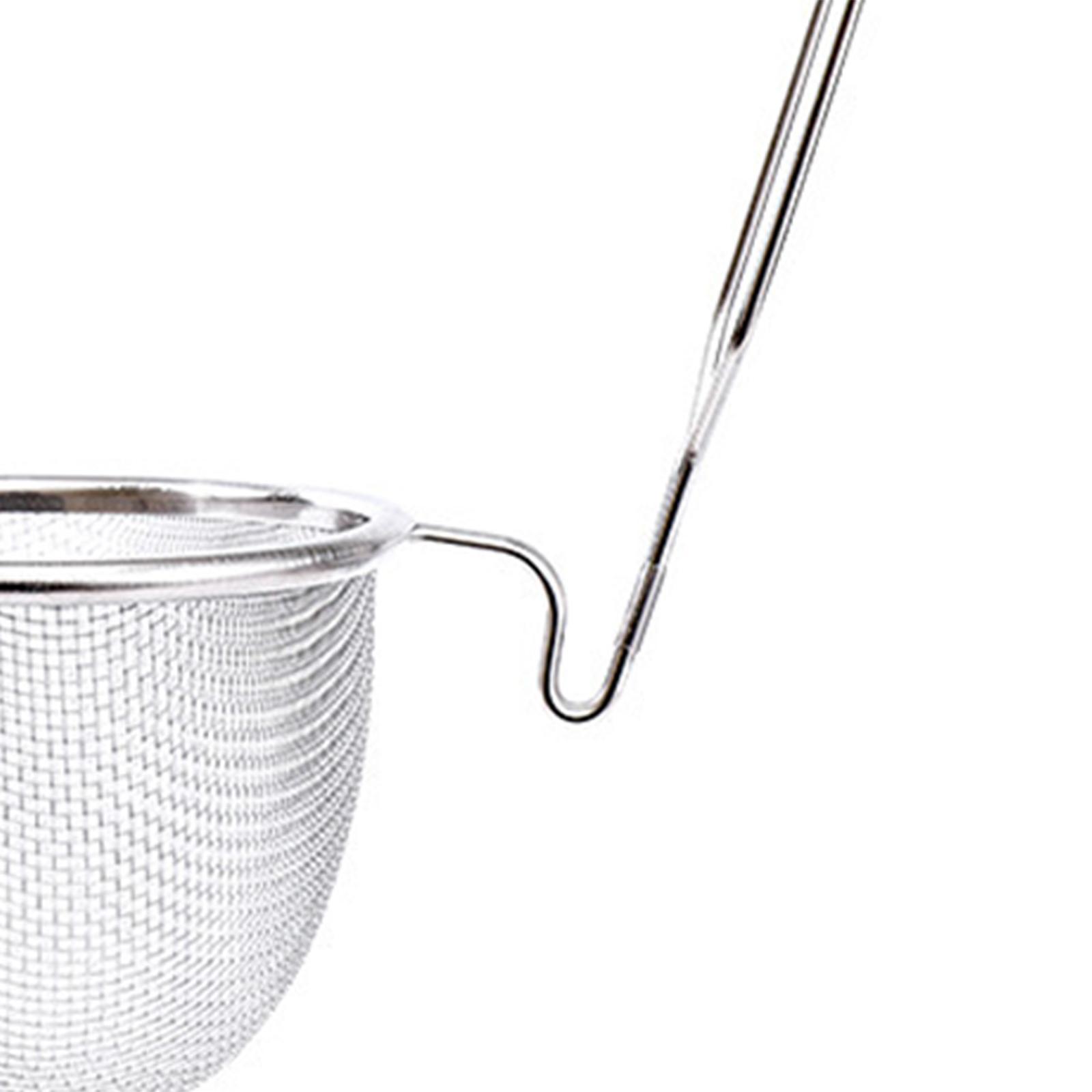 Mesh Spider Strainer Solid Stainless Mesh Spider Strainer for Spoon Kitchen