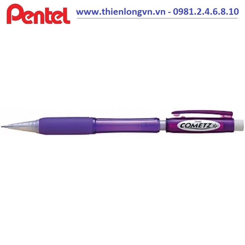 Chì kim bấm 0.9mm Pentel COMETZ AX119 - màu tím