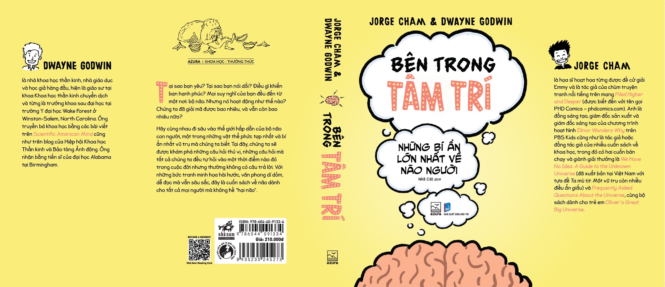 Sách Bên Trong Tâm Trí - Những Bí Ẩn Lớn Nhất Về Não Người