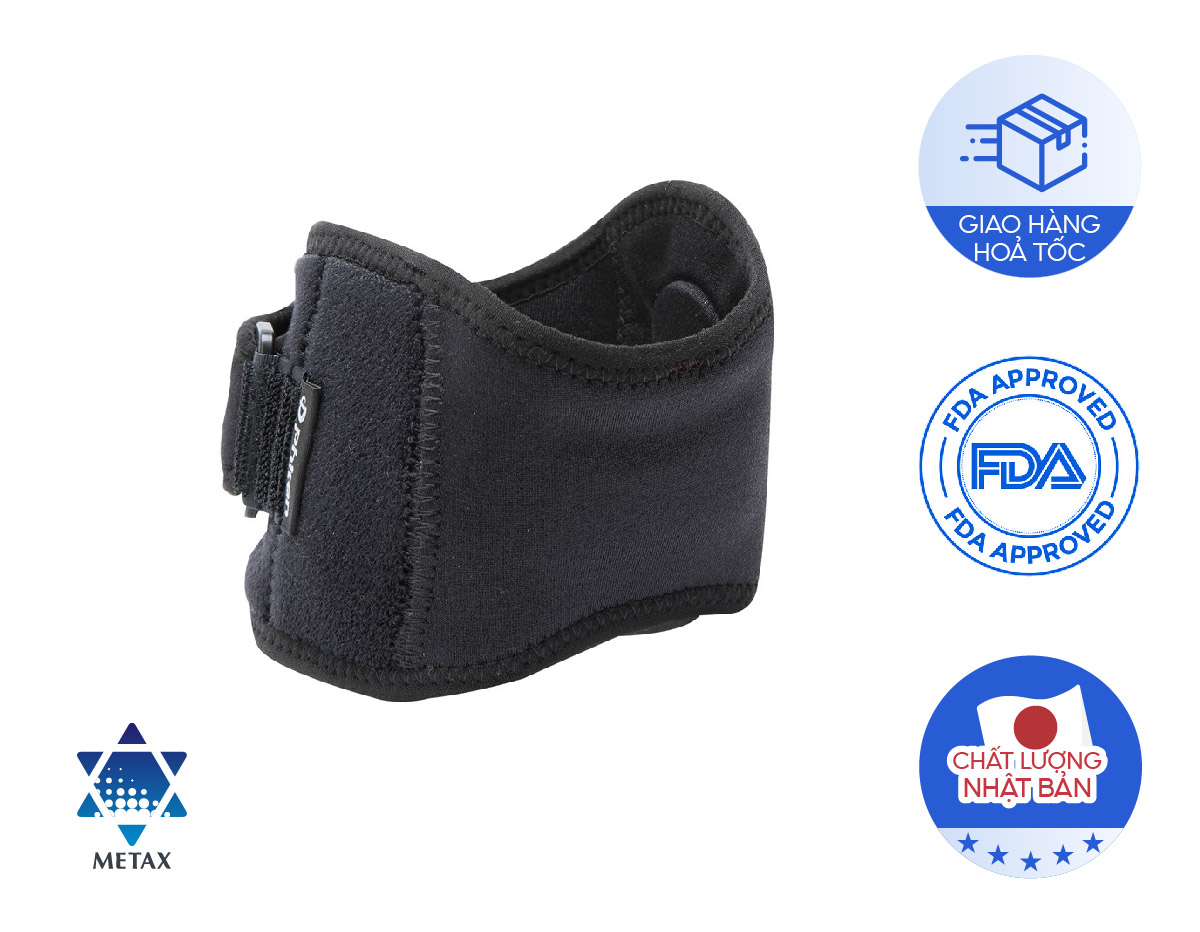 Đai bảo vệ khớp gối loại vừa Phiten Metax Supporter Knee Band