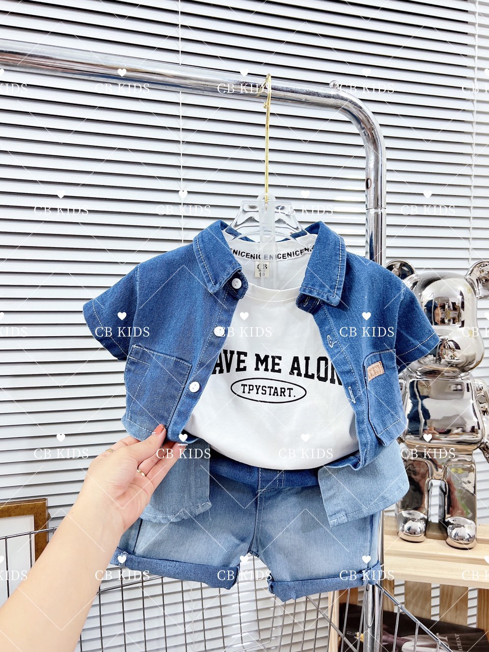 Set 3 chi tiết jean 10-20kg