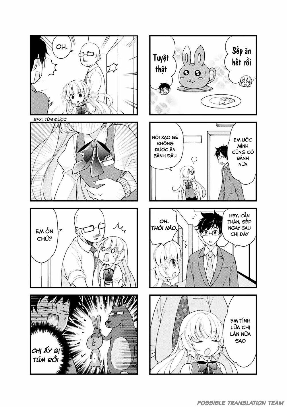 senpai nhỏ nhắn của tôi rất dễ thương chapter 2 5