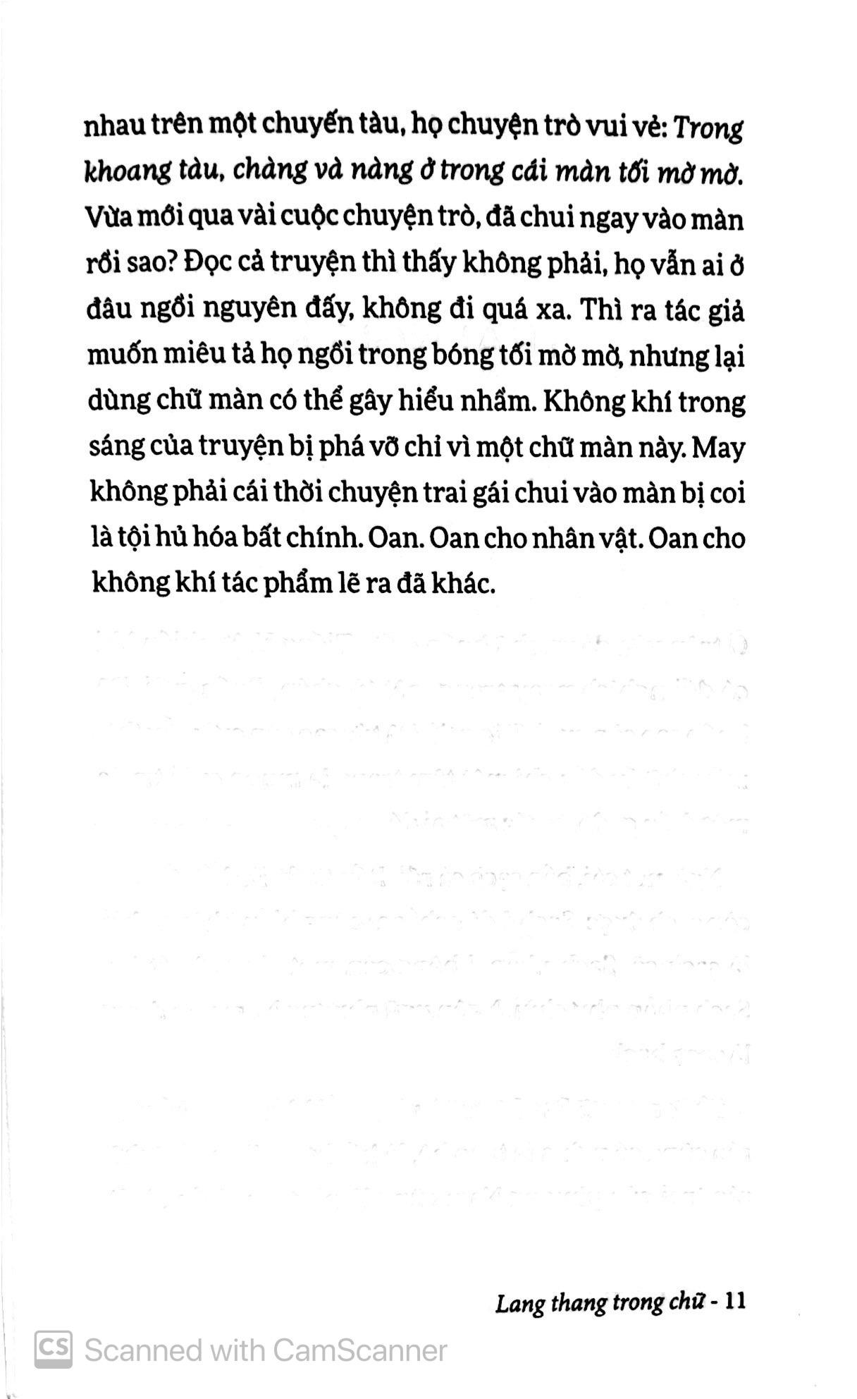 Lang Thang Trong Chữ ( Tái Bản )