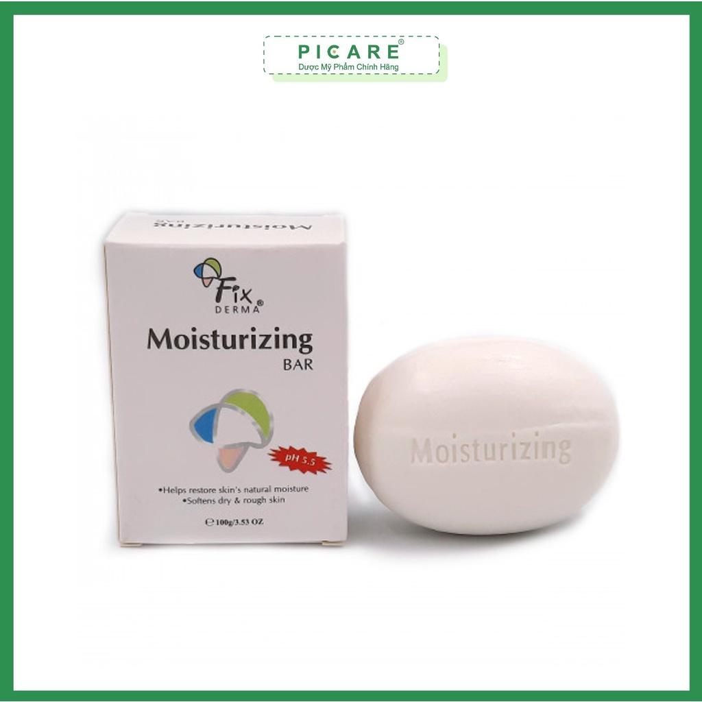 Xà Phòng Làm Sạch Cho Da Khô, Nhạy Cảm Fixderma Moisturizing Bar 100g