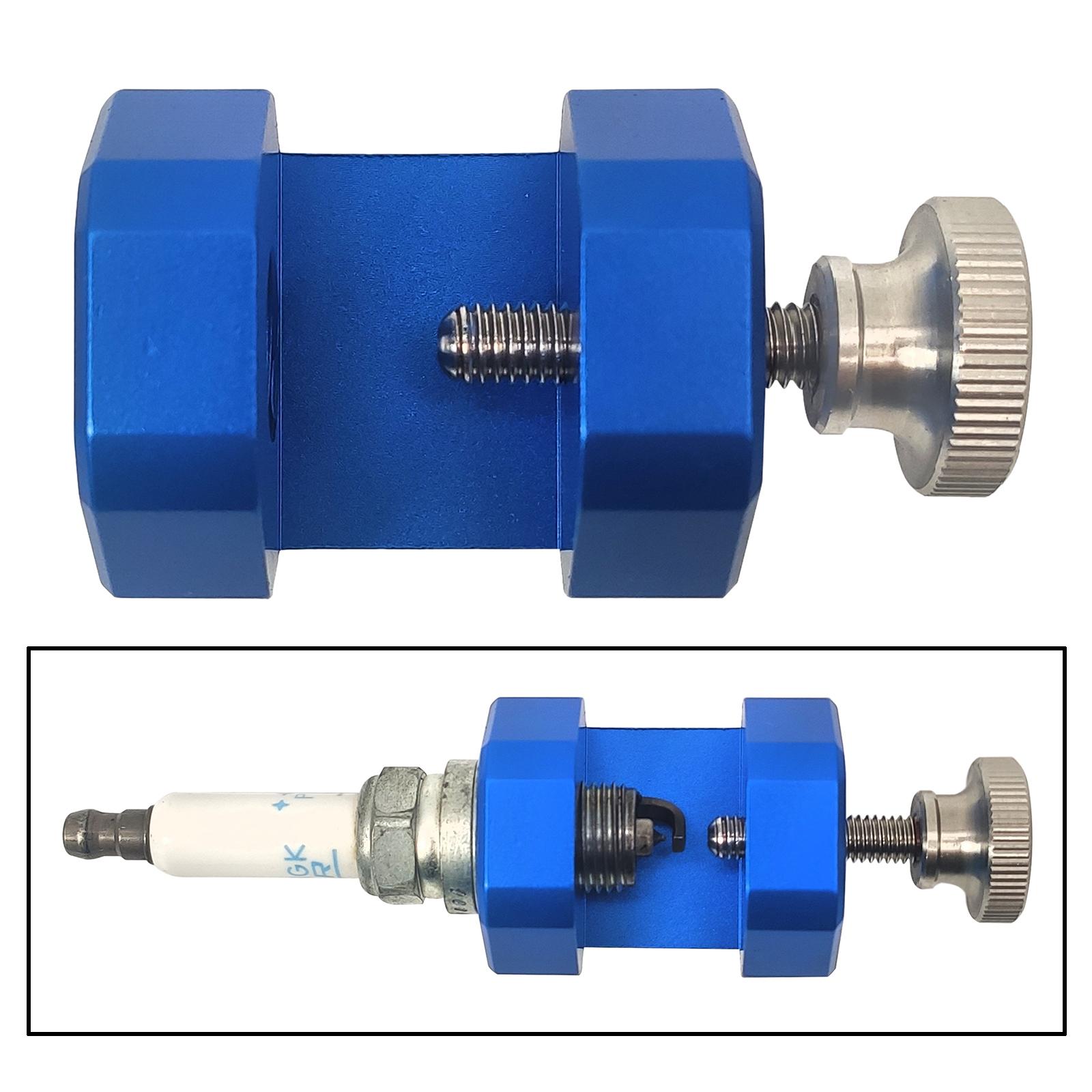 Auto Spark Plug Splitting Tool with 14mm Thread, Made of High Quality Aluminum Material