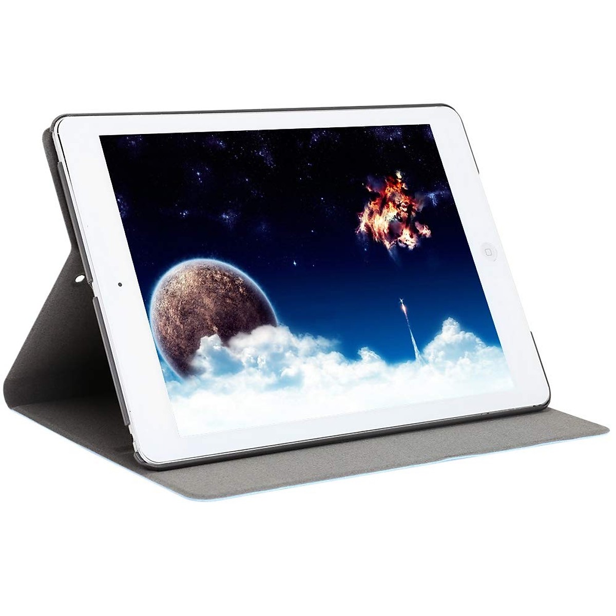 Bao da vân gỗ cao cấp - Smart cover dành cho iPad 2/3/4 - tương thích với các dòng ipad có mã model A1395, A1396, A1397, A1416, A1430, A1403, A1458, A1459, A1460
