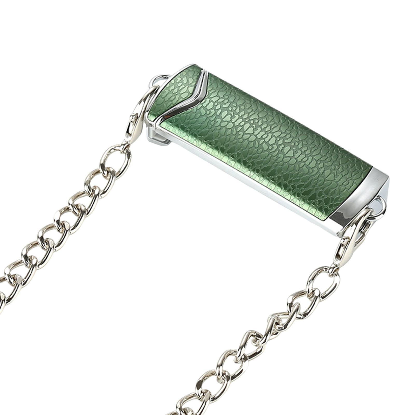 Hình ảnh Mobile Phone Metal Chain Back Clip, Easily Accessible Green