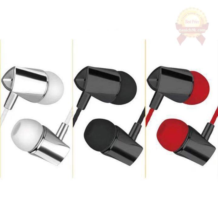 Tai nghe in-ear X10 kèm mic bass ấm âm hay dây Flat TPE chống xoắn rối - F739SP1