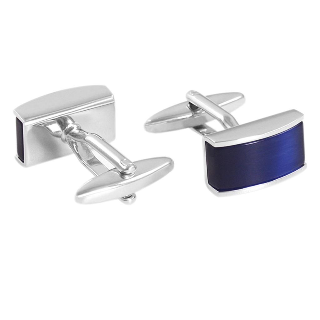 Enamel Rectangle Cufflink Mens Cuff Link Business Fashion Charms Jewelry