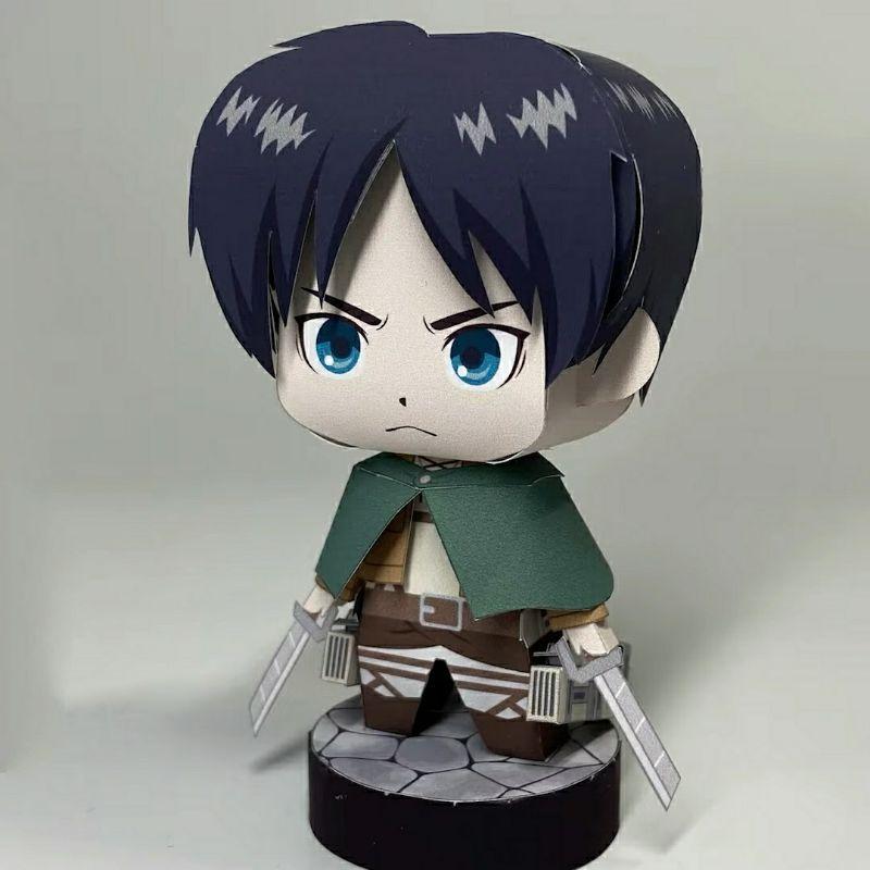 Mô hình giấy anime chibi Eren Yeager