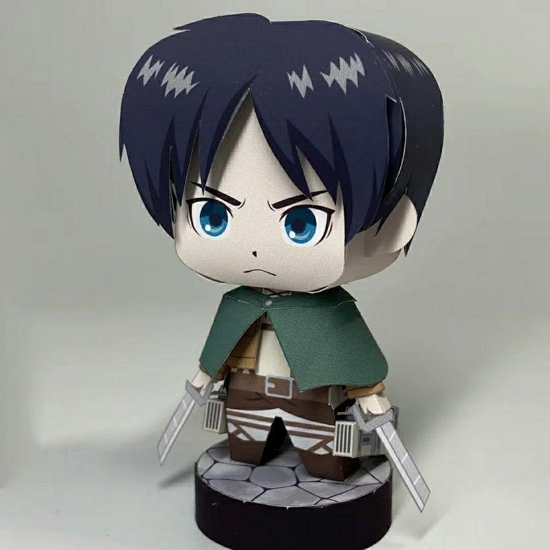 Mô hình giấy anime  [ATTACK ON TITAN] chibi Eren Yeager