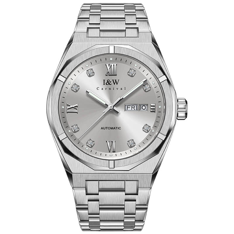 Đồng hồ nam chính hãng IW Carnival IW751G-1 ,Kính sapphire,chống xước,Chống nước30m,BH24 tháng,Máy điện tử(pin),dây da