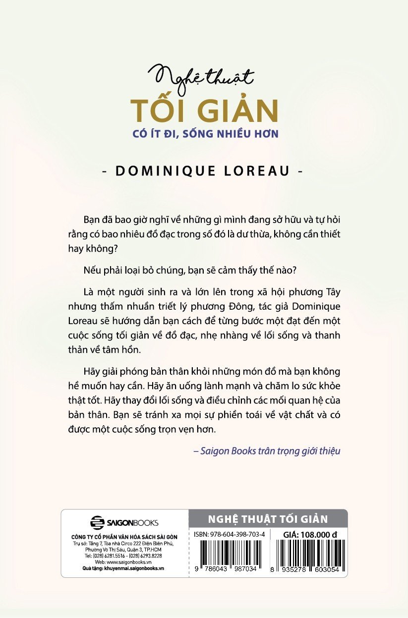 Sách Nghệ Thuật Tối Giản: Có Ít Đi, Sống Nhiều Hơn (Tái bản)