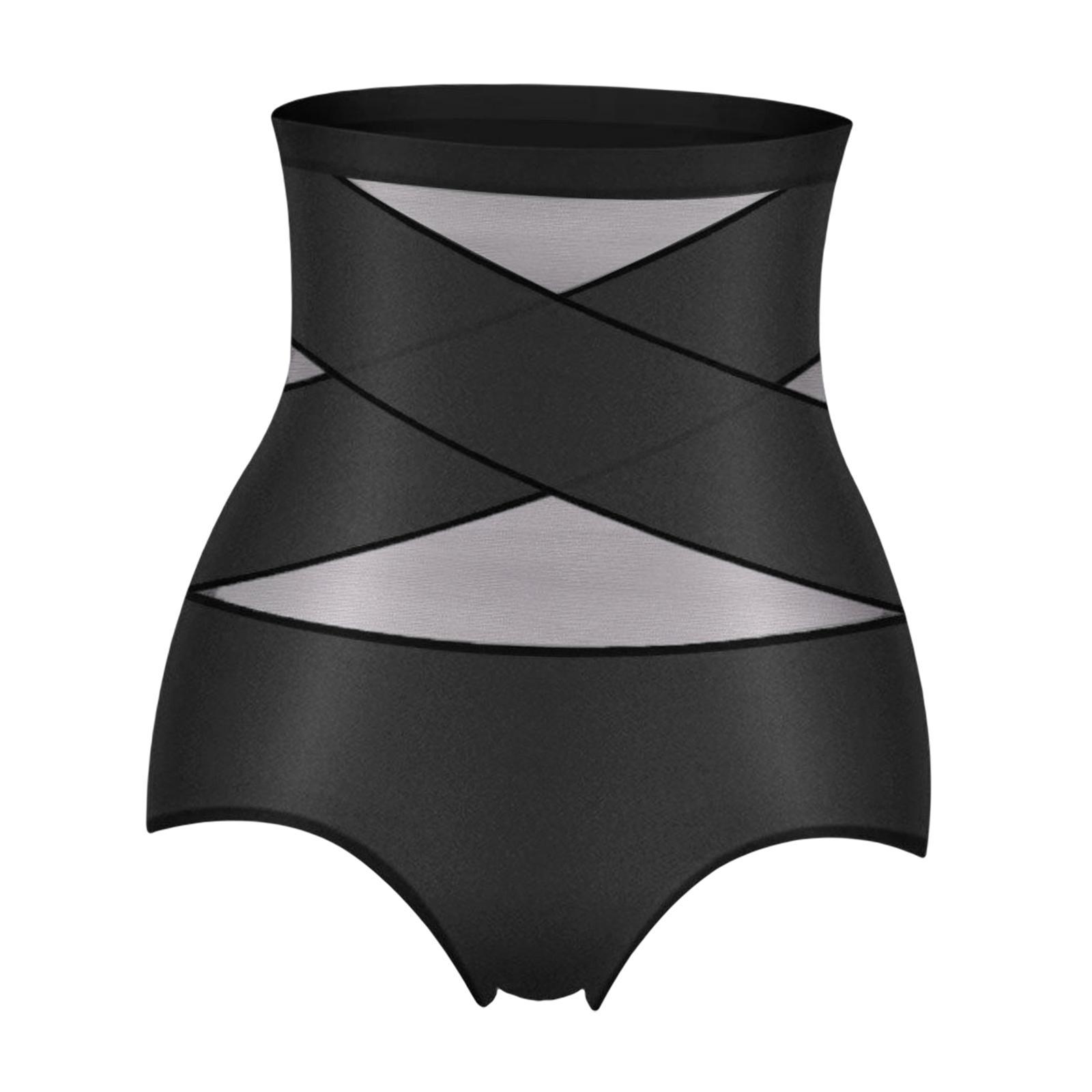 Tummy Control Shapewear Panties for Women High Waisted Slimming Underwear Lace Shaping Briefs