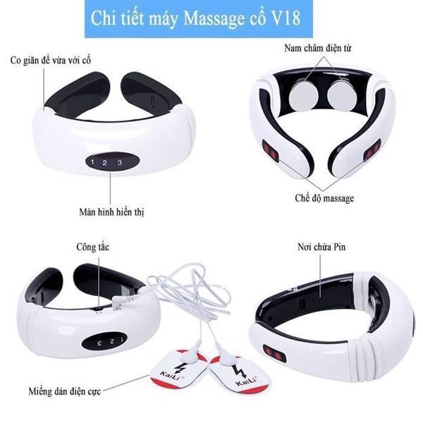 Máy massage cổ thông minh cảm ứng từ 5830/5880
