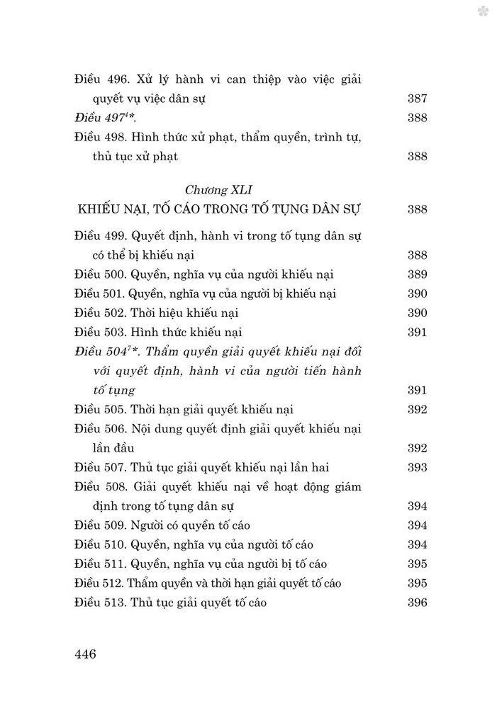 Bộ luật Tố tụng dân sự năm 2015 (Sửa đổi, bổ sung năm 2019, 2020, 2022, 2023, 2024, 2025)