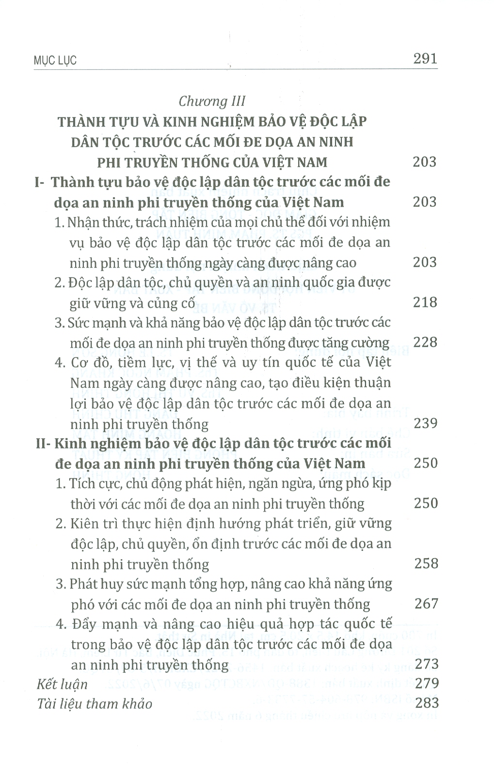 Bảo Vệ Độc Lập Dân Tộc Của VIỆT NAM Trước Các Mối Đe Dọa An Ninh Phi Truyền Thống