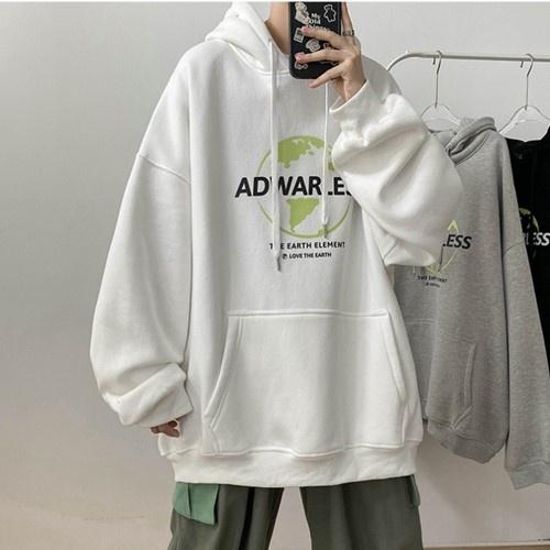 Áo hoodie unisex nam nữ cặp đôi local brand nỉ ngoại cao cấp PREMIUM form rộng có mũ ulzzang hàn quốc ADWARLESS cute zip