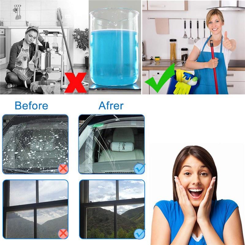 Máy tính bảng lau cửa sổ ô tô 20 cái / 10 cái Kính chắn gió đa năng Làm sạch kính Tự động rửa Chất tẩy rửa