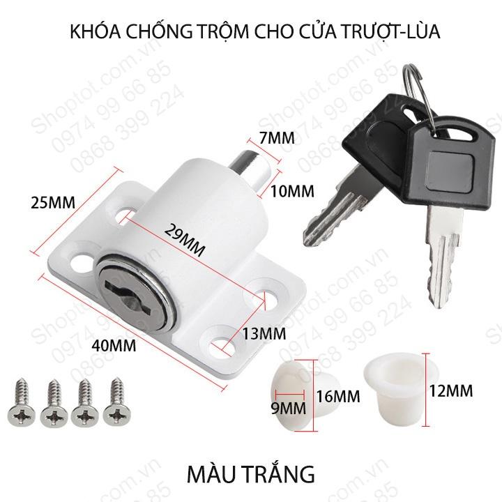 Khóa chống trộm cho cửa trượt, cửa sổ - cửa đi J6202