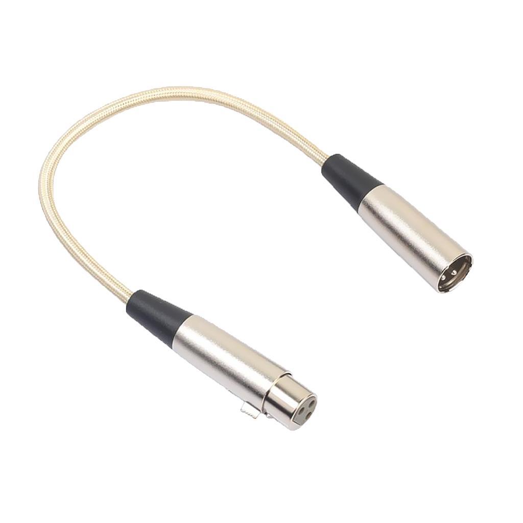 3 Pin XLR Male to Female Microphone Extension Cord Microphone Cable
