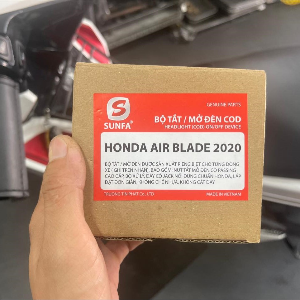 Bộ công tắc đèn Sunfa cho Air Blade,  AB 125/150 đời (2020 - 2021) (090034)