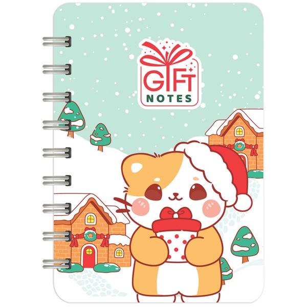Sổ Lò Xo Moochi Christmas A7 - Kẻ Ngang - 160 Trang 70gsm - The Sun 07