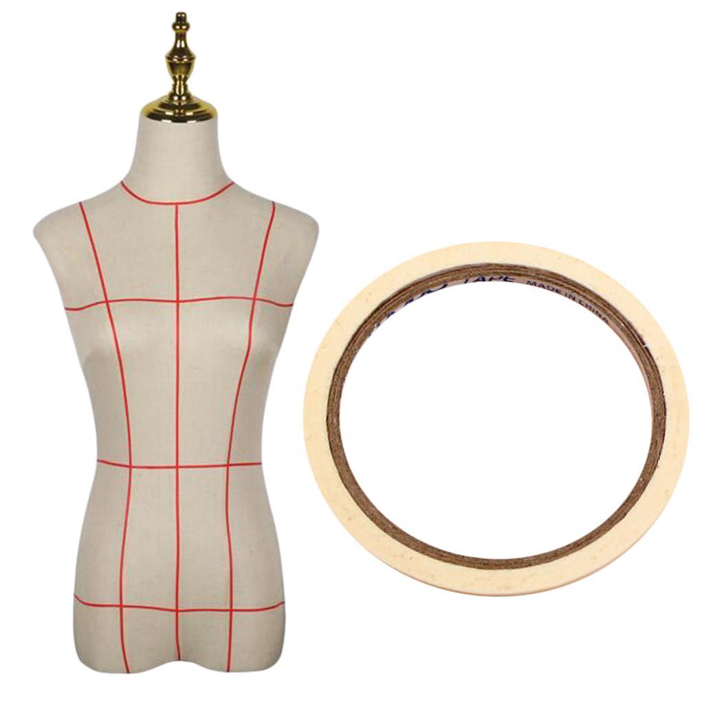 20Rolls Thin Draping Tape Pattern Masking Tape Artist Tape Dress Form