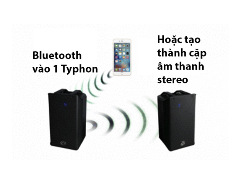 Loa Wharfedale Typhon-AX12-BT Hàng chính hãng