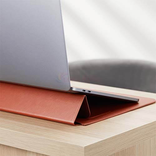 Túi chống sốc kiêm giá đỡ HyperShield Stand and Go Sleeve Mbook Air/Pro 13/14/15/16 inch HS595 - Hàng chính hãng