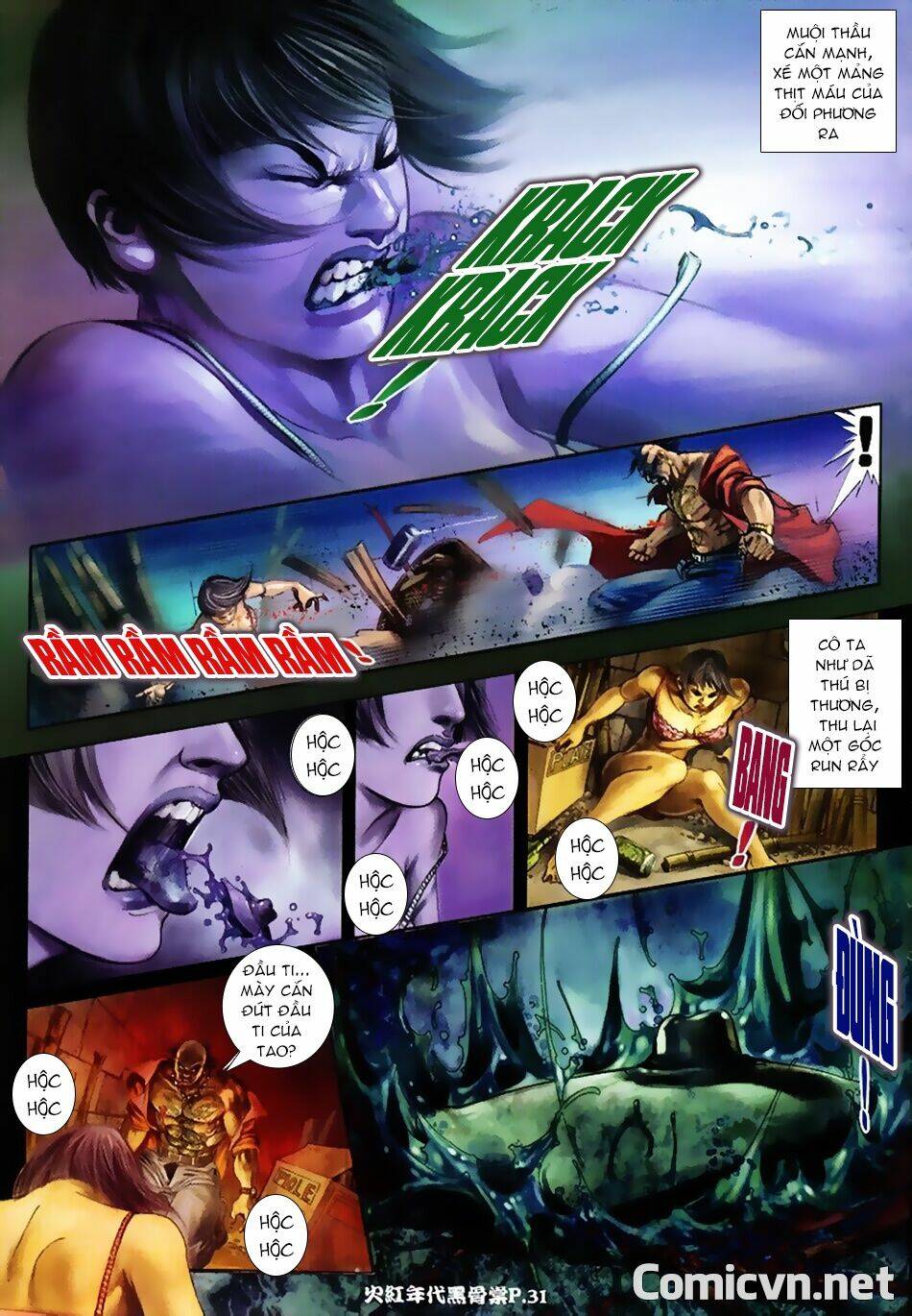 hỏa hồng niên đại hắc cốt đường chapter 12 15