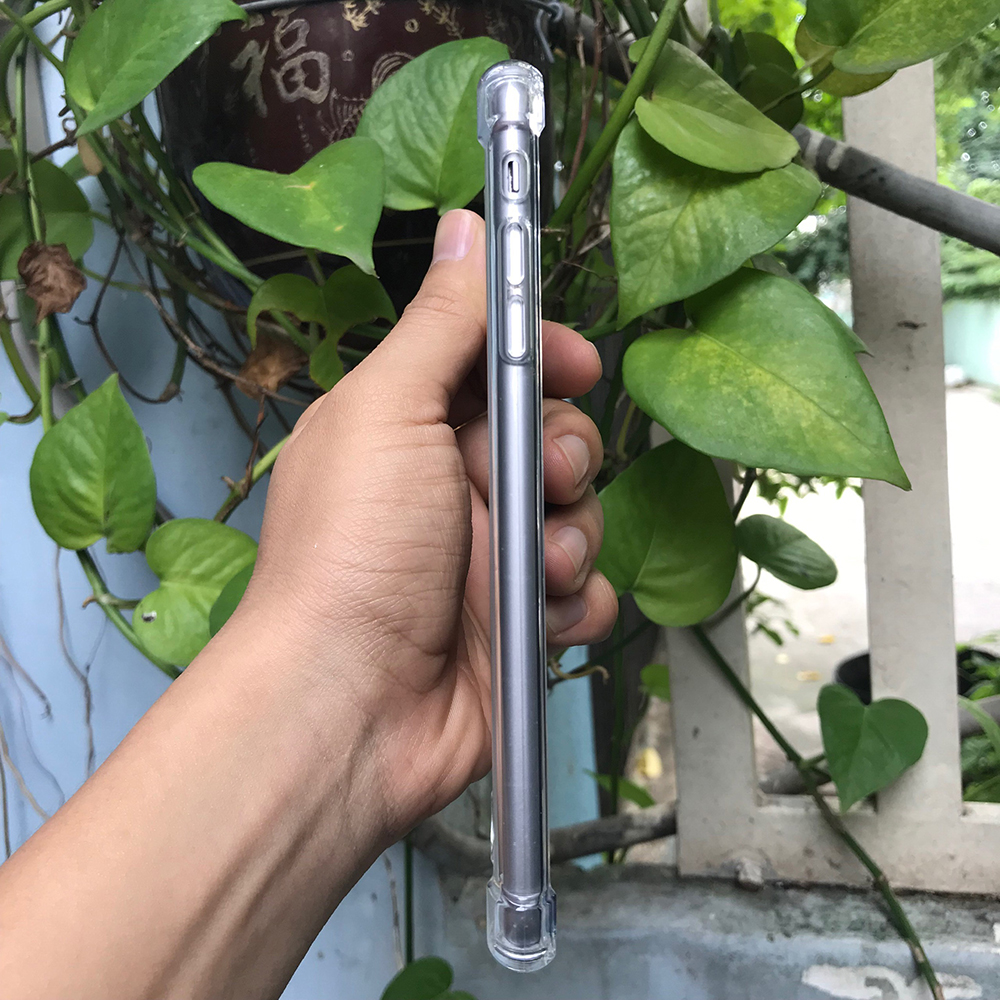 Ốp Lưng Dẻo Chống Sốc Phát Sáng Cho iPhone 6 Plus/6s Plus (Trong Suốt) - Hàng chính hãng